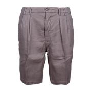 Herre Lin og Bomull Chino Shorts