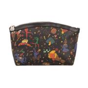 Svart Magic Circus Print Clutch