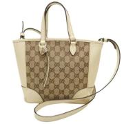 Pre-owned Canvas gucci-bags