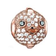 Rosegull Fugu Bead Charm Anheng