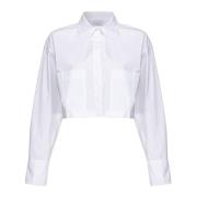 Boxy Poplin Skjorte