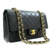 Pre-owned Svart skinn Chanel Flap Bag