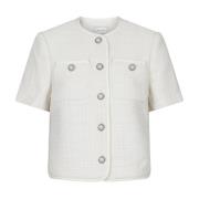 Boucle Jakke - Off White