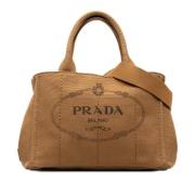 Pre-owned Canvas prada-bags