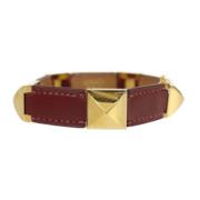 Pre-owned Leather bracelets