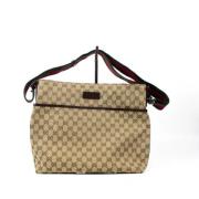 Pre-owned Canvas gucci-bags