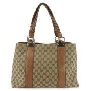 Pre-owned Fabric gucci-bags