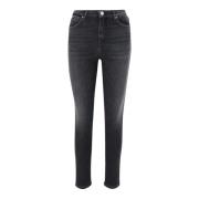 Slim Fit Stretch Bomullsblanding Jeans