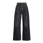 Wide Leg High Waist Jeans