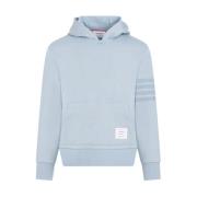 Lysblå Crewneck Hoodie Pullover