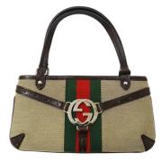 Pre-owned Canvas gucci-bags