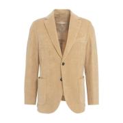 Beige Blazer Aw24 Herreklær