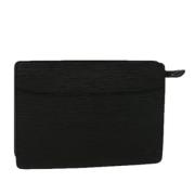 Pre-owned Leather clutches