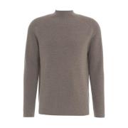 Beige Strikket Genser Aw24