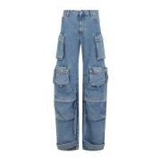 Lys Blå Fern Jeans