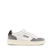 Perforerte skinn sneakers