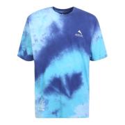 Grønn Tie Dye Logo T-skjorte