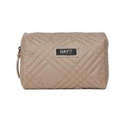 Quiltet Beige Beauty Toalettveske