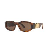 Aviator Solbriller Brune Tonede Linser