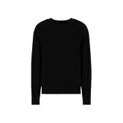 Crew Neck Wool Blend Sweater