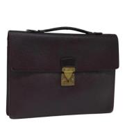 Pre-owned Leather briefcases