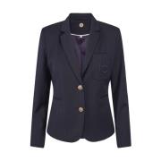 Navy Classic Logo Blazer