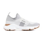 Hvite Sneakers Elegant Stil