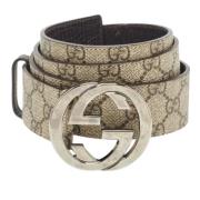 Pre-owned Coated canvas belts