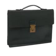 Pre-owned Leather briefcases