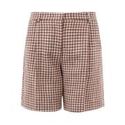 Multifarget Silke Shorts med Flatterende Design