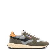 Reelwind Low Suede Nylon Sneakers