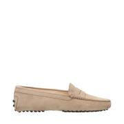 Beige Semskede Sandaler