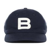 Svart Baseballcap Logo Front Italia