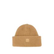 Ultrafine Merinos Kasjmir Ull Beanie Kamel