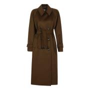 Brun Ull Trench Coat Capes Aw24