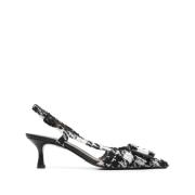 Krystallspenne Slingback Hæler