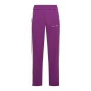 Lilla Jersey Track Pants med Side Striper