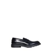 Sorte Penny Loafers for Menn