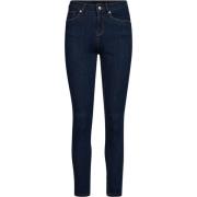 Blå Alexa Skinny Ankel Jeans