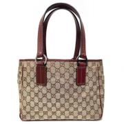 Pre-owned Canvas gucci-bags