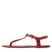 Pre-owned Fabric sandals