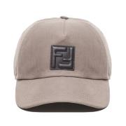 Taupe Baseball Cap Made in Italy