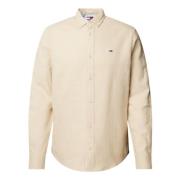 Flanellskjorte Regular Fit Button-Down Krage