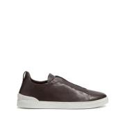 Brun Triple Stitch Sneakers