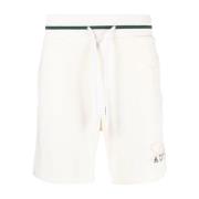 Logo Brodert Track Shorts for Menn