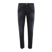 Blå Denim Stretch Jeans