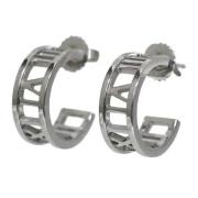 Pre-owned White Gold earrings