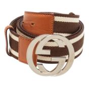 Pre-owned Leather belts