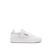 Hvite Easeknit Lave Sneakers