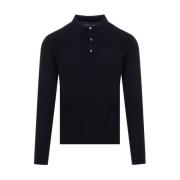 Klassisk Chairman Navy Polo Shirt